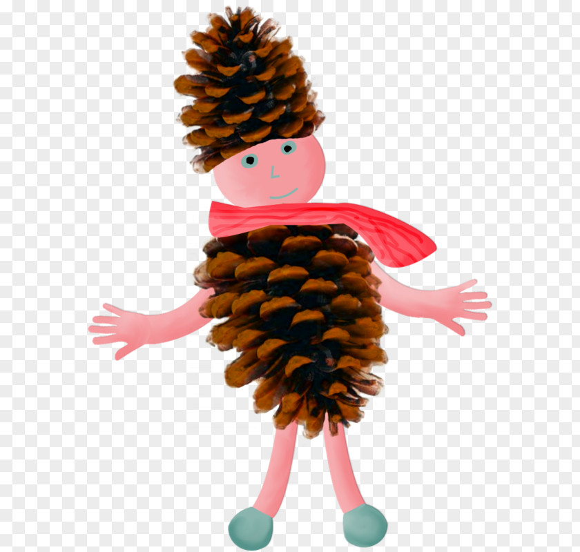 Drawing Cartoon Conifer Cone PNG
