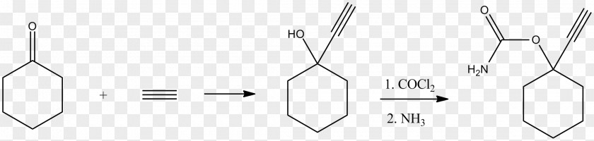 Ethinamate Acetylene Cyclohexanone Cycloheptanone Cyclohexanol PNG