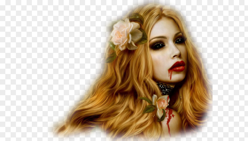 Vampire Werewolf Desktop Wallpaper Female Blond PNG