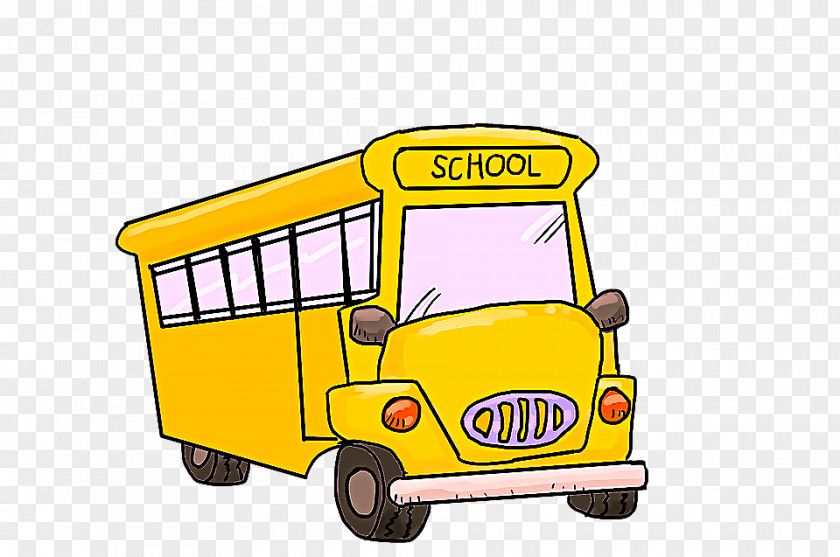 Car School Bus PNG