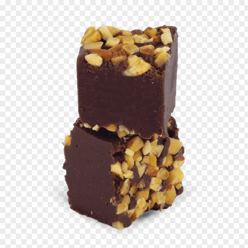 Chocolate Fudge Truffle Brownie Praline PNG