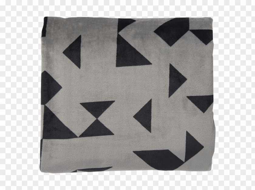 Textile Rectangle Black M PNG