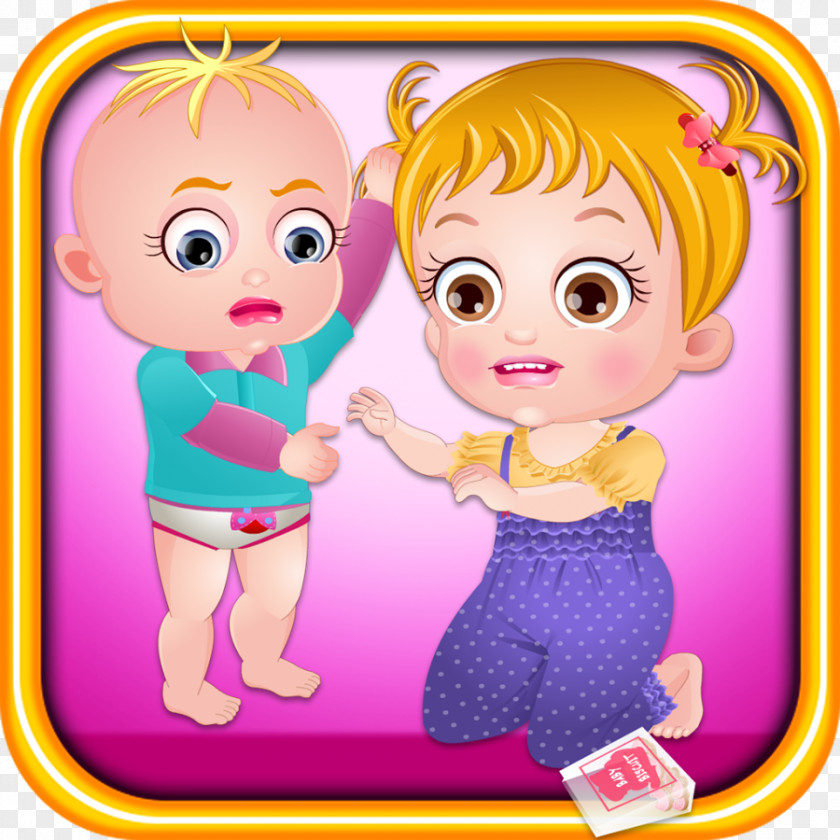 Trouble Baby Hazel Sibling Newborn Games Care Vaccination Snow White Story PNG