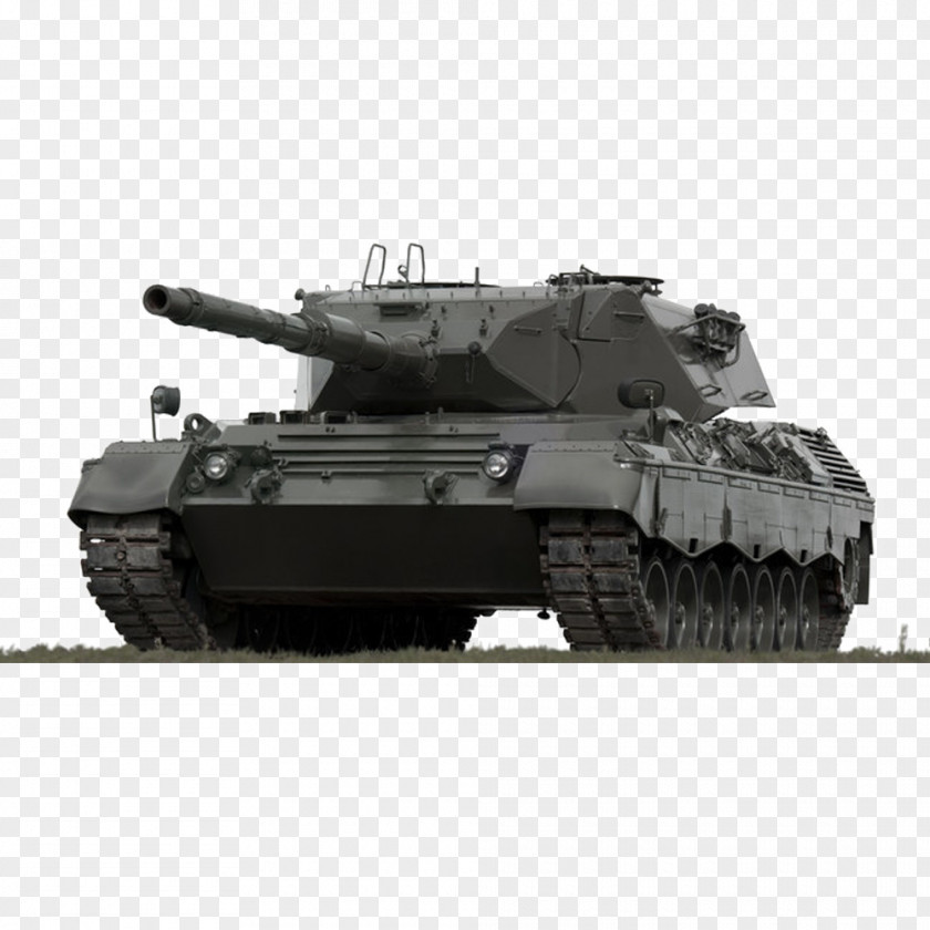 Big Black Tank Military Vehicle Army Leopard 1 PNG