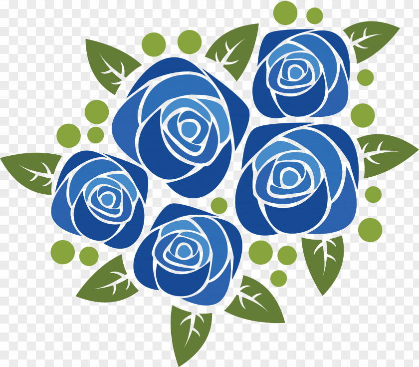 Flower Blue Rose PNG
