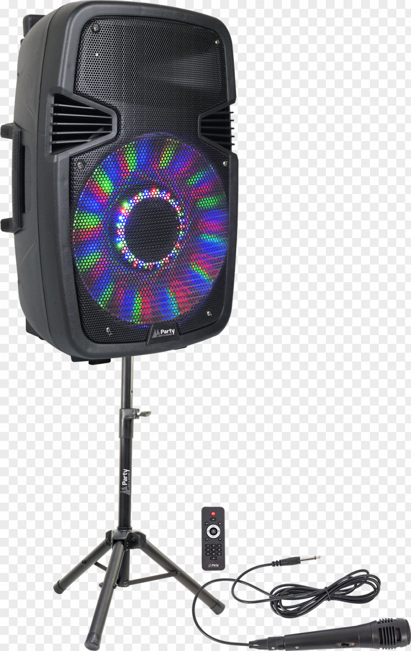 Microphone Powered Speakers Loudspeaker Sound Reinforcement System PNG