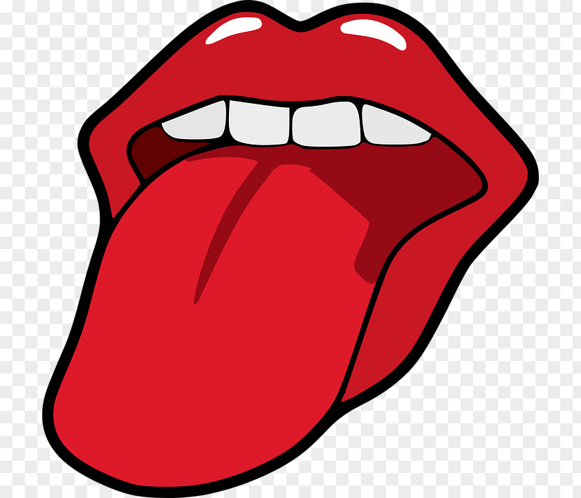 Tongue Mouth Clip Art PNG