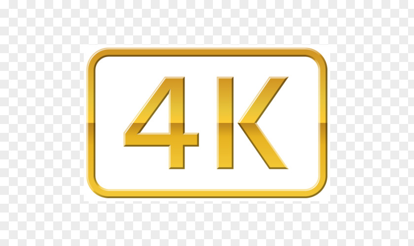 4K Resolution Display Ultra-high-definition Television Computer Monitors Logo PNG