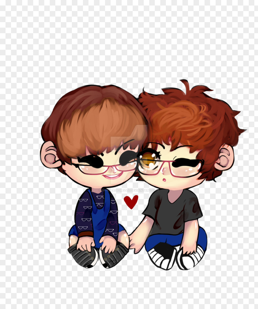 Best Friend Glasses Boy Human Hair Color Clip Art PNG