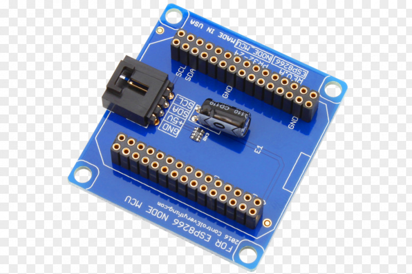 Esp8266 Microcontroller Circuit Prototyping Hardware Programmer Flash Memory Electronics PNG