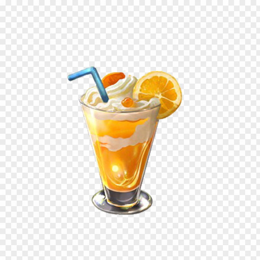 Fruit Juice Orange Sorbet PNG