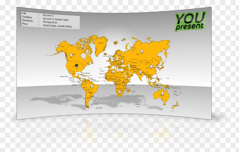 Map World Presentation Geography PNG