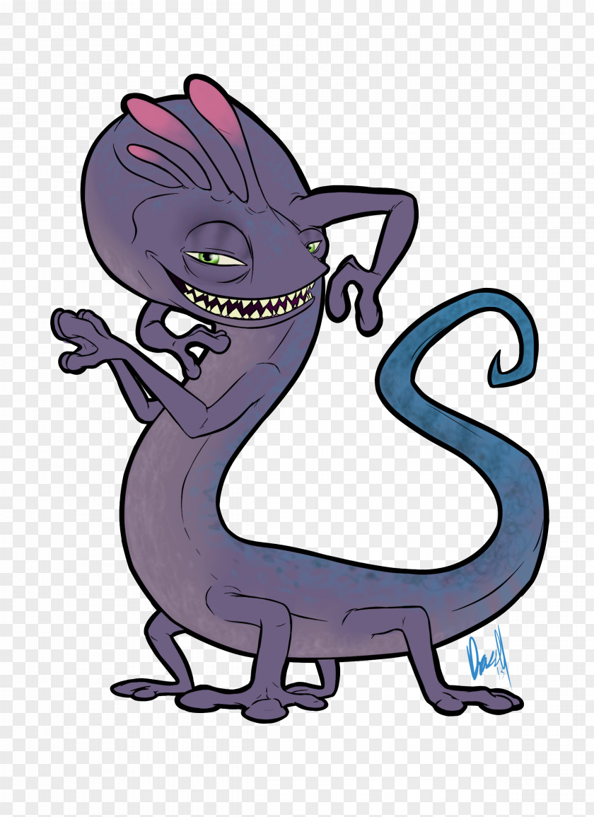 Monsters Inc Cartoon Dragon PNG