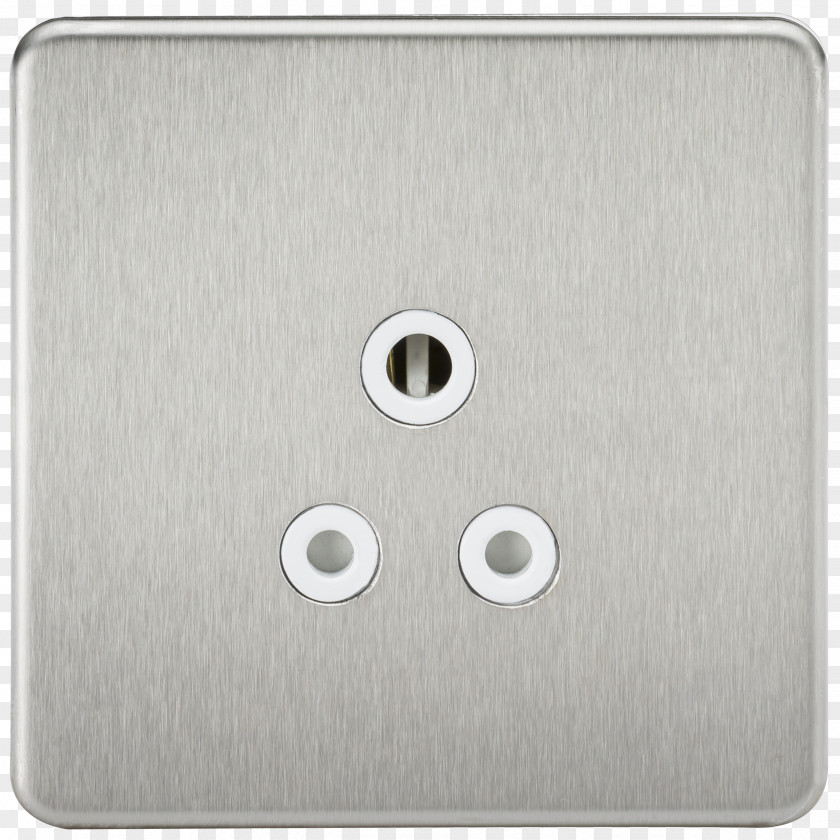 Power Socket Brushed Metal Google Chrome AC Plugs And Sockets Polishing Electrical Switches PNG