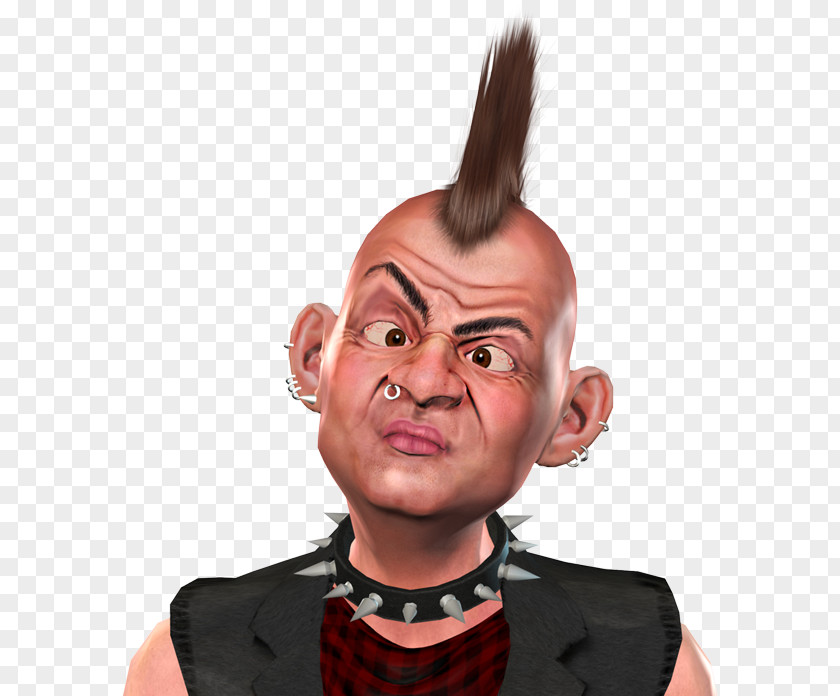 Punk Wind CrazyTalk Animation IClone Face Computer Software PNG