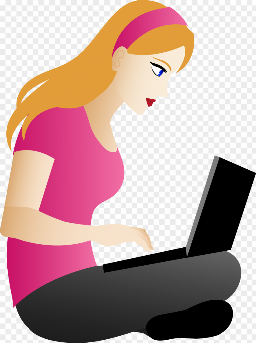 Teacher Cliparts Woman Laptop Free Content Clip Art PNG