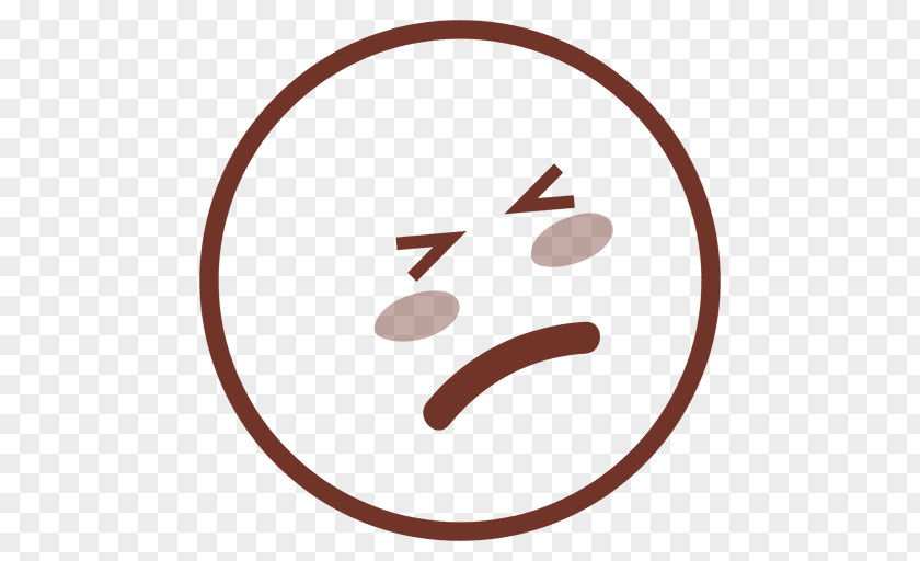 TIRED Emoticon Smiley Clip Art PNG