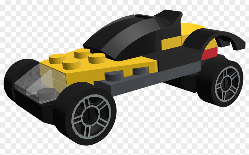 Yellow Sports Car Tire Radio-controlled Automotive Design PNG