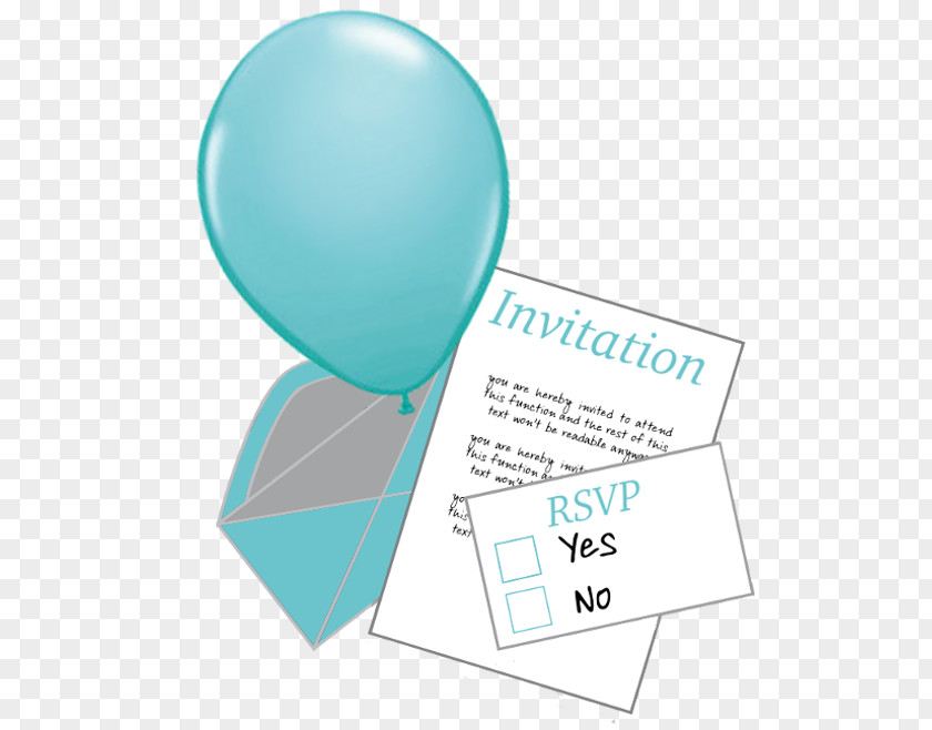 Home Invitation Wedding Balloon Convite RSVP PNG