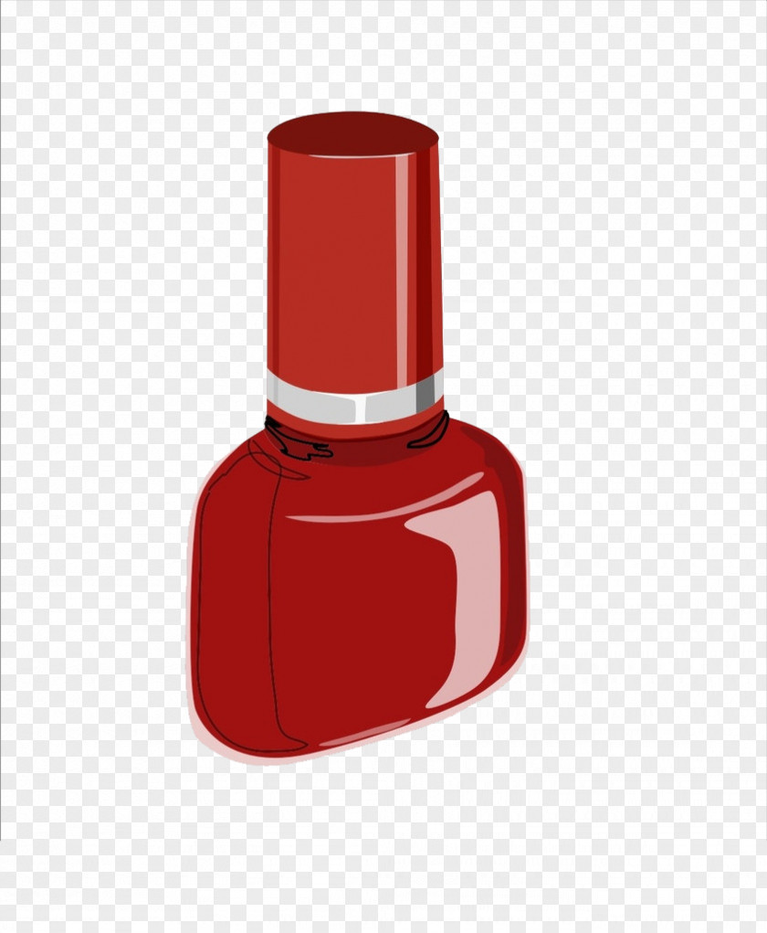 Red Nail Polish Cosmetics Lipstick PNG