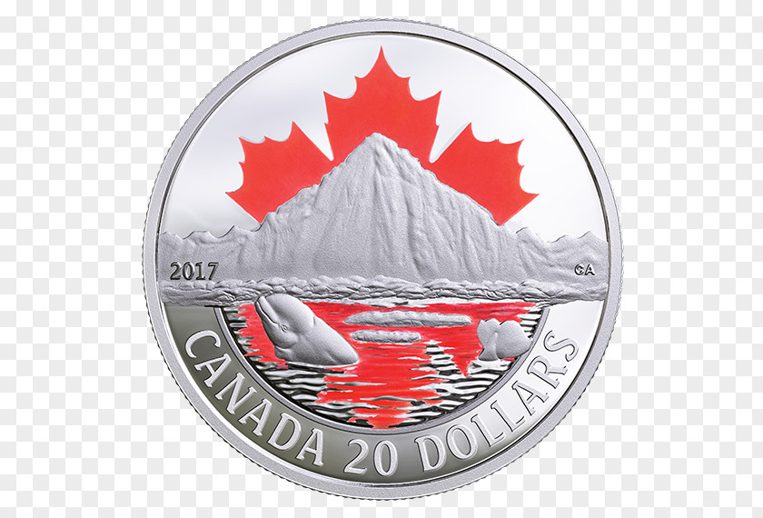Royal Canadian Mint Canada West Coast Of The United States Silver Coin PNG