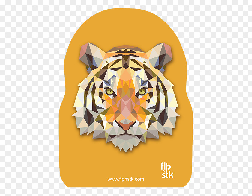 Tiger Art Cat Geometry Animal PNG