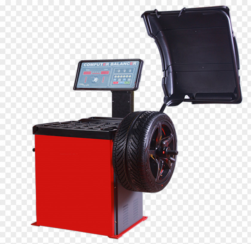 Car Tire Balance Wheel Machine PNG