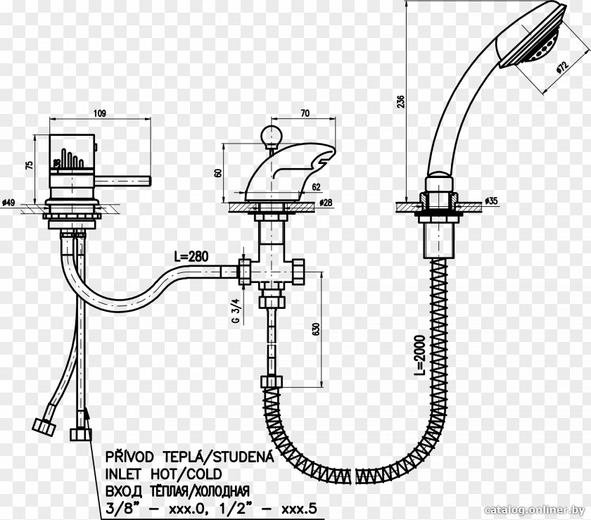 Shower Thermostatic Mixing Valve Baths Bateria Wodociągowa Faucet Handles & Controls Bathroom PNG