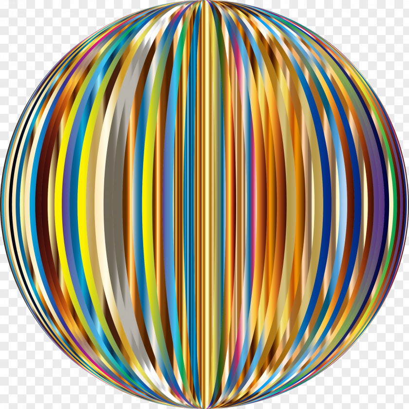 Vibrant Social Media Sphere Clip Art PNG