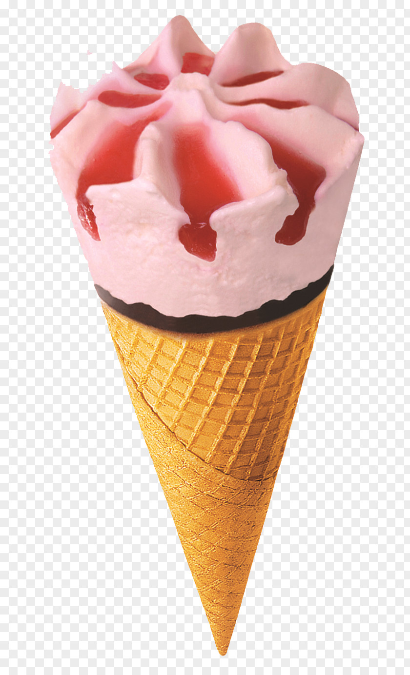Ice Cream Image Cone Chocolate Strawberry PNG
