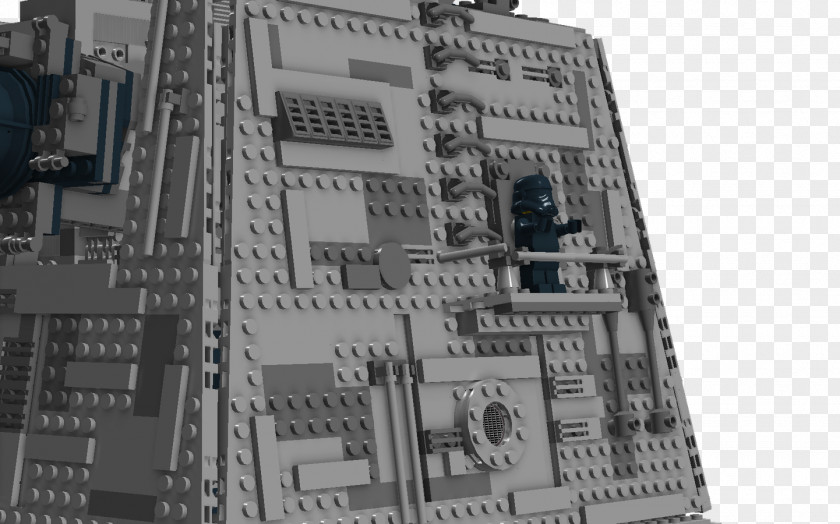 Lego Cell Tower Facade Architecture Ideas Star Wars PNG