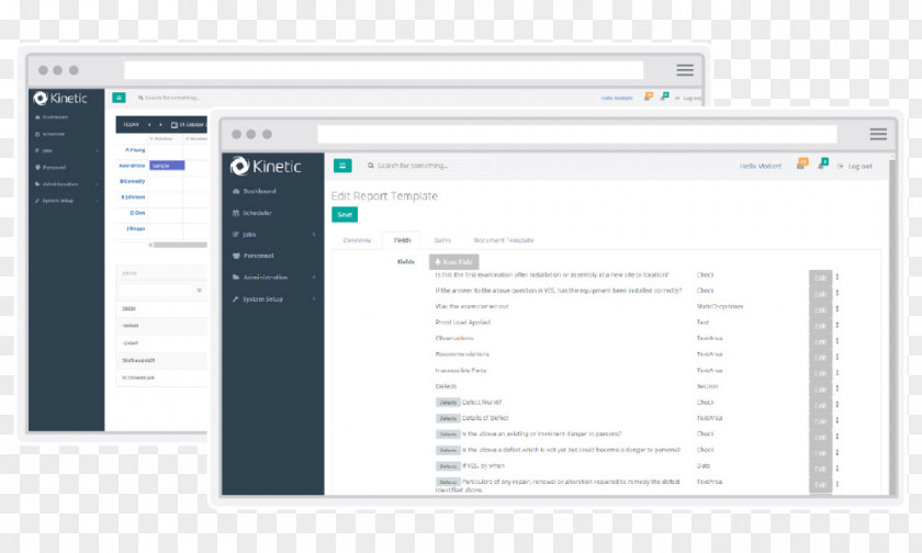 Maintenance Dashboard Templates Computer Program Software Application Motion Web PNG