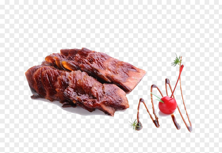 Marinated Bacon Vector Sausage Sirloin Steak Adobada Curing PNG