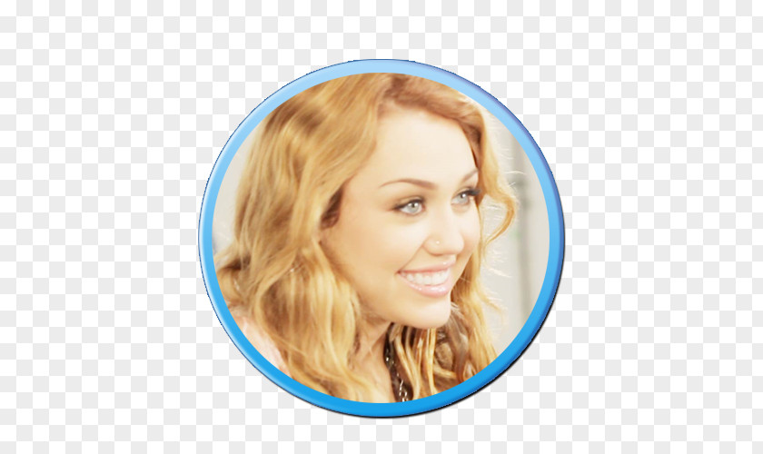 Miley Cyrus Blond Hair Coloring Eyebrow PNG