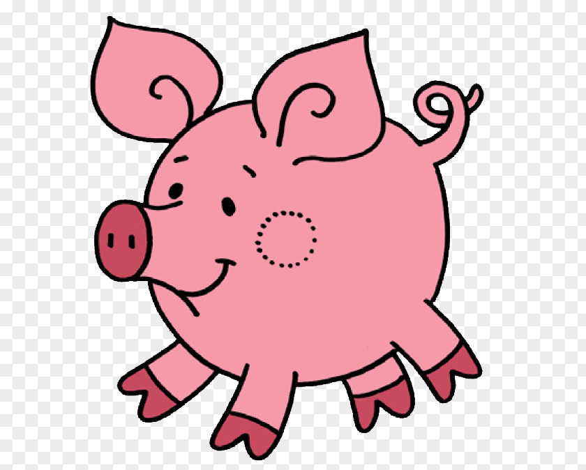 Pig Coloring Book Snout Animal Clip Art PNG