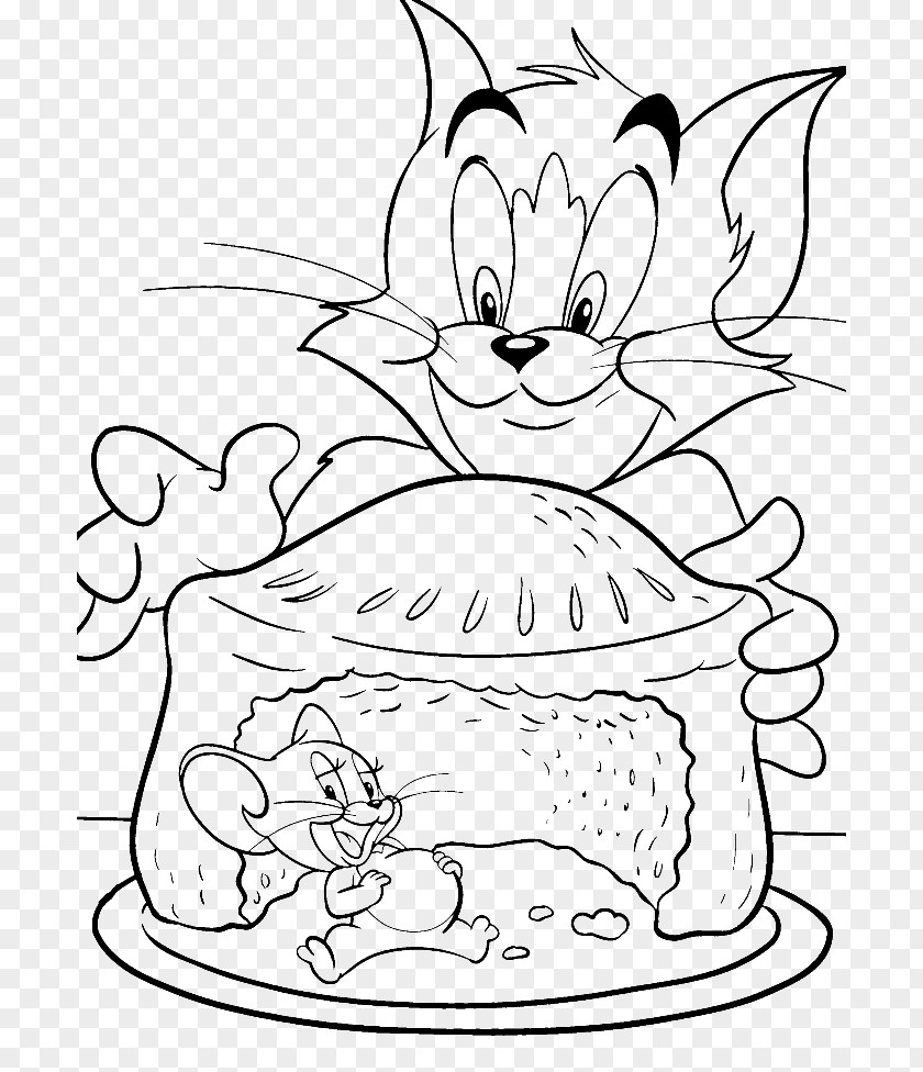 Tom And Jerry Coloring Book Mickey Mouse Drawing PNG