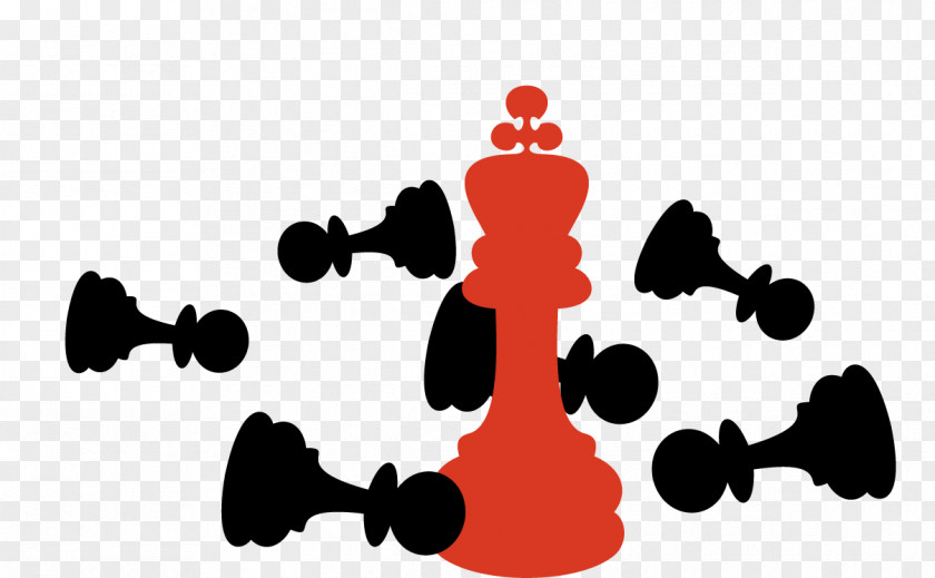 Vector Black And Red Chess Material Chinese Checkers Draughts Game PNG