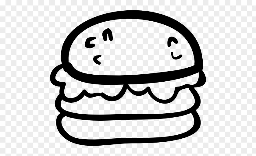 Drawn Vecor Hamburger Drawing Fast Food Cheeseburger PNG