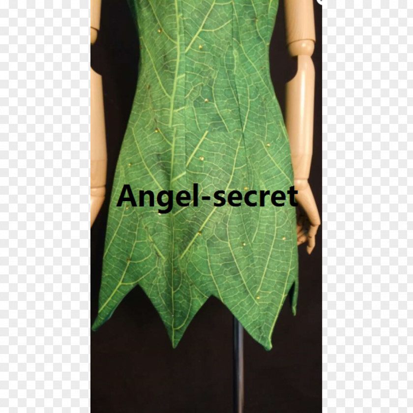 Leaf Watercolor Tinker Bell Textile Flannel Costume PNG