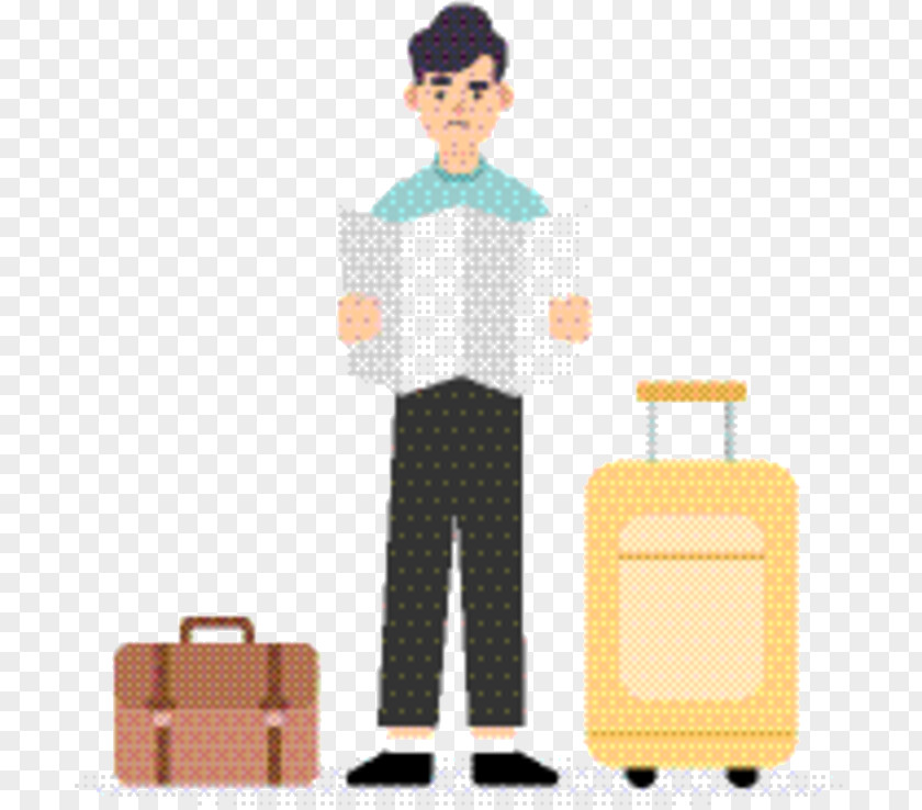 Luggage And Bags Art Suitcase Cartoon PNG