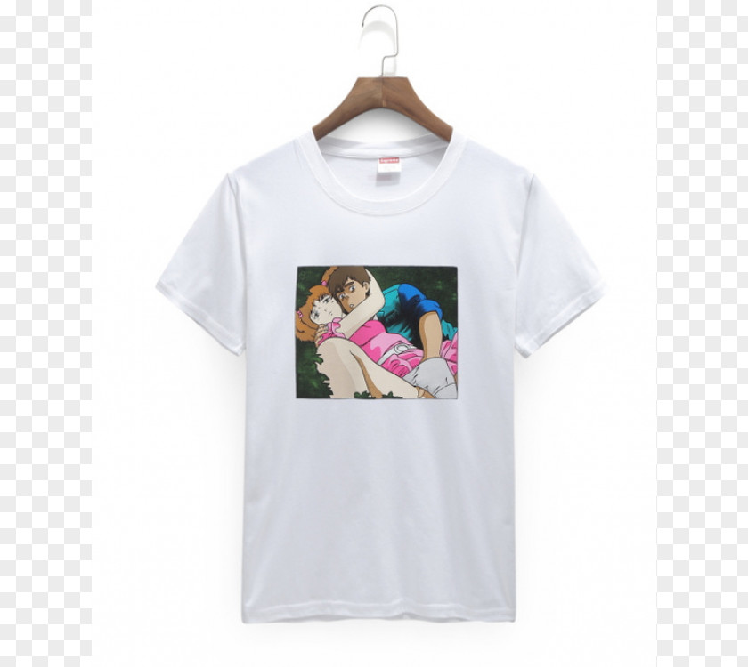 Supreme T-shirt Clothing Sleeve Crew Neck PNG