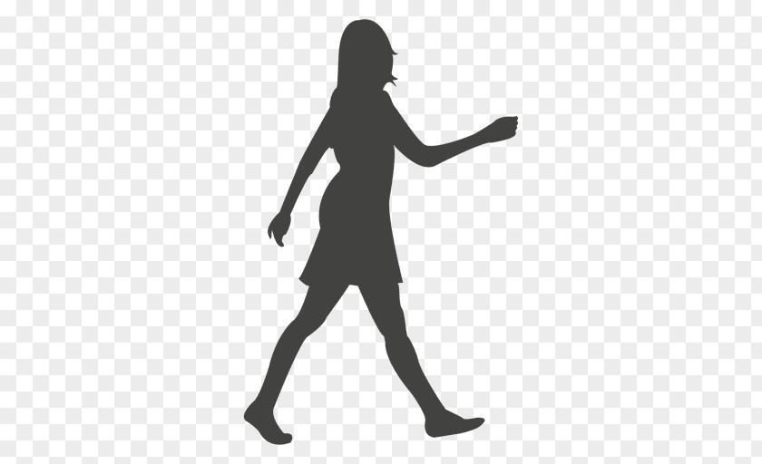 Walking Silhouette Jazz Dance Clip Art PNG