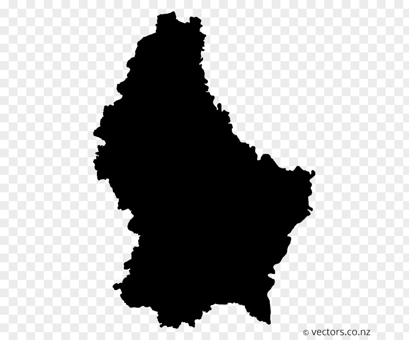 Blank Vector Luxembourg City Map Royalty-free PNG