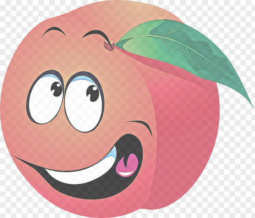 Mouth Cheek Face Cartoon Pink Facial Expression Nose PNG