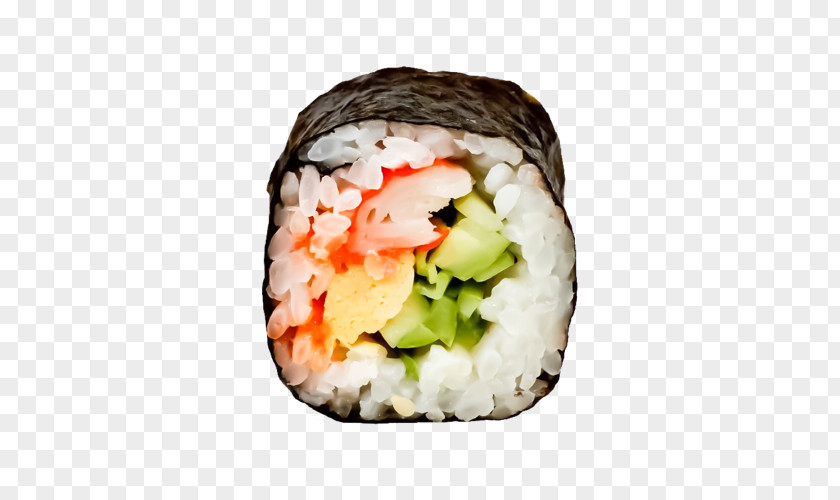 Sushi California Roll Gimbap Sashimi Japanese Cuisine PNG