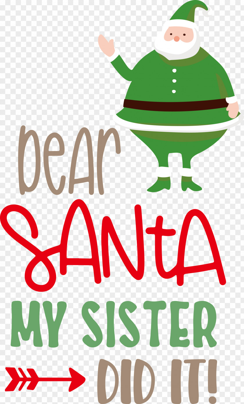 Dear Santa Christmas PNG