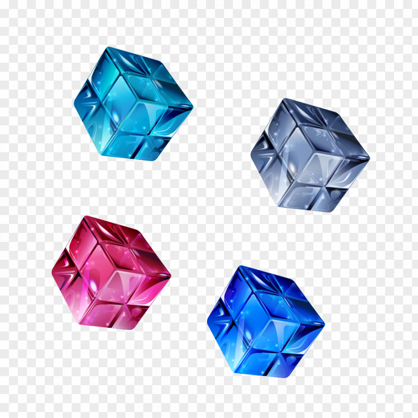 Four Cube Rubiks PNG