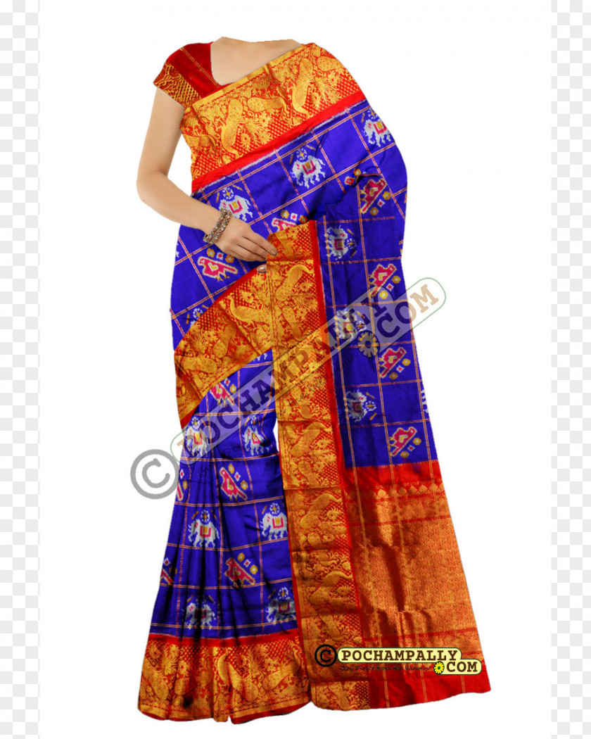 Handloom Pochampally Saree Sari Ikat Bhoodan Silk PNG