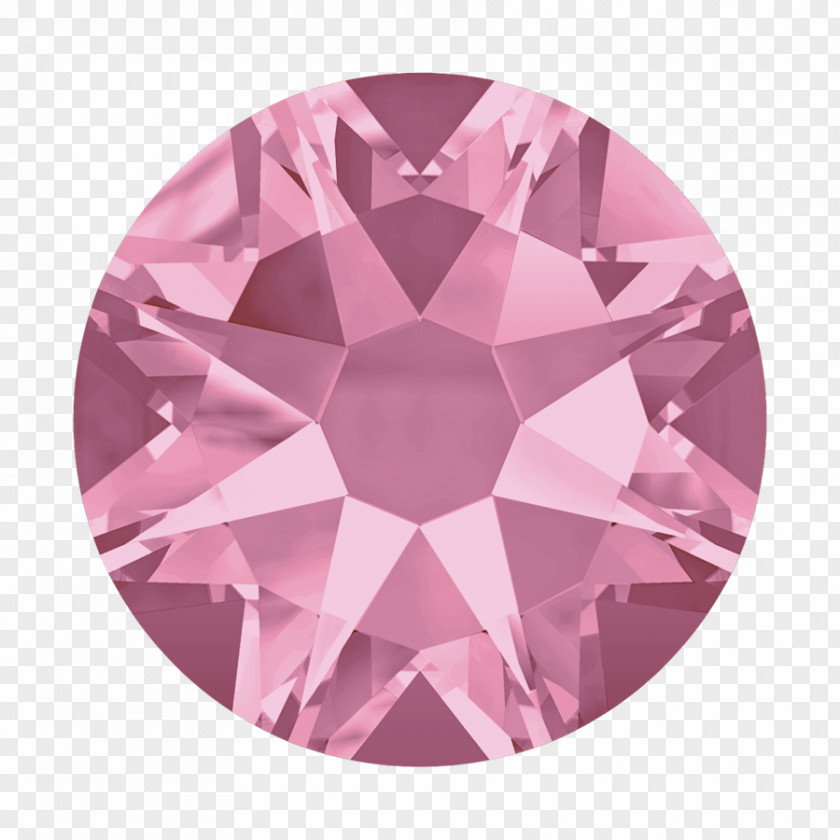 Pink Light Imitation Gemstones & Rhinestones Swarovski AG Crystal Rose Diamond PNG