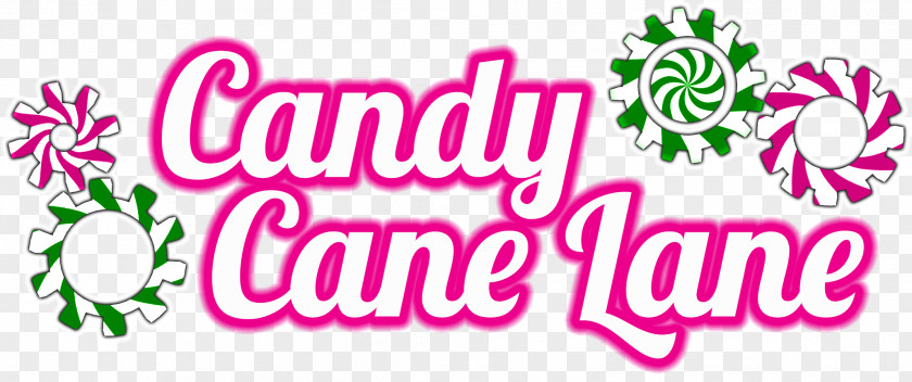 Candy Cane Christmas Sign PNG